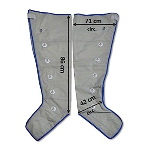 IACER I-TECH - Pernera izquierda para Presoterapia - 6 cámaras de compresión