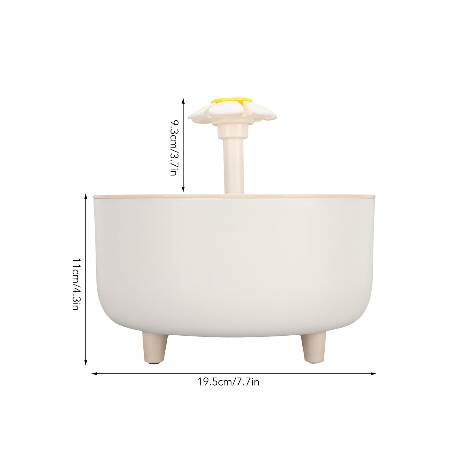 Cryfokt Fontana per Gatti di Filtraggio Automatico Intelligente da 2