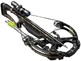 Barnett Whitetail Hunter Crossbow, with 4x32mm Multi-Reticle Scope, 2 Arrows, Lightweight Quiver, STR without Crank Device