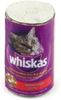 2 x MyTinyWorld Dolls House Miniature Can of Cat Food