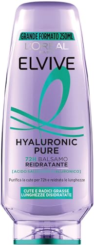 L'Oreal Paris Elvive Hyaluronic Pure Balsamo, 250Ml