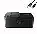 Canon PIXMA TR4527 Wireless Color Photo Printer with Scanner, Copier & Fax, Black