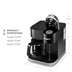Keurig K-Duo Single Serve K-Cup Pod & Carafe Coffee Maker, with Multiple Brew Sizes, 60oz Removable Reservoir, Programmable Auto Brew Carafe, (Gen 1), Black - Image 4