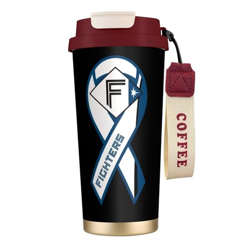 タンブラー 北海道日本ハムファイターズ 野球応援 コーヒーカップ 500ml ストローと蓋付き マグボトル 保冷 保温 ステンレス製 魔法瓶 水筒 直飲み 応援グッズ プレゼント