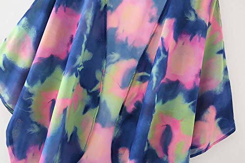 Image of CASURESS Women's Cardigan-Sheer Kimono Loose Summer Floral Print Cover Ups