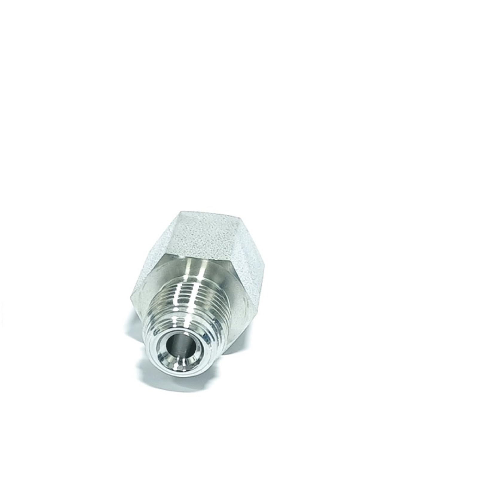 Adaptador BSPP hembra a VCR macho, conector de acoplamiento de acero inoxidable para tubería