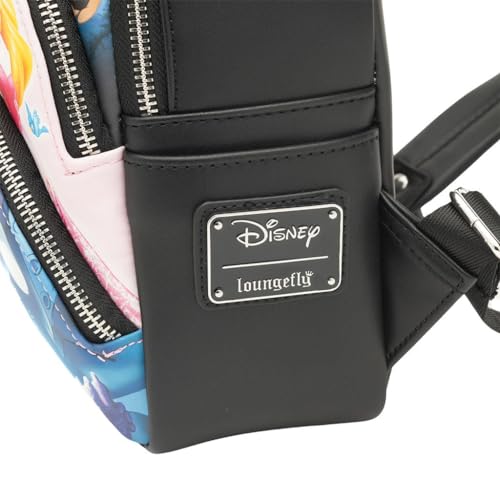 Loungefly Disney Princesses vs Villains Triple Pocket Womens Backpack3