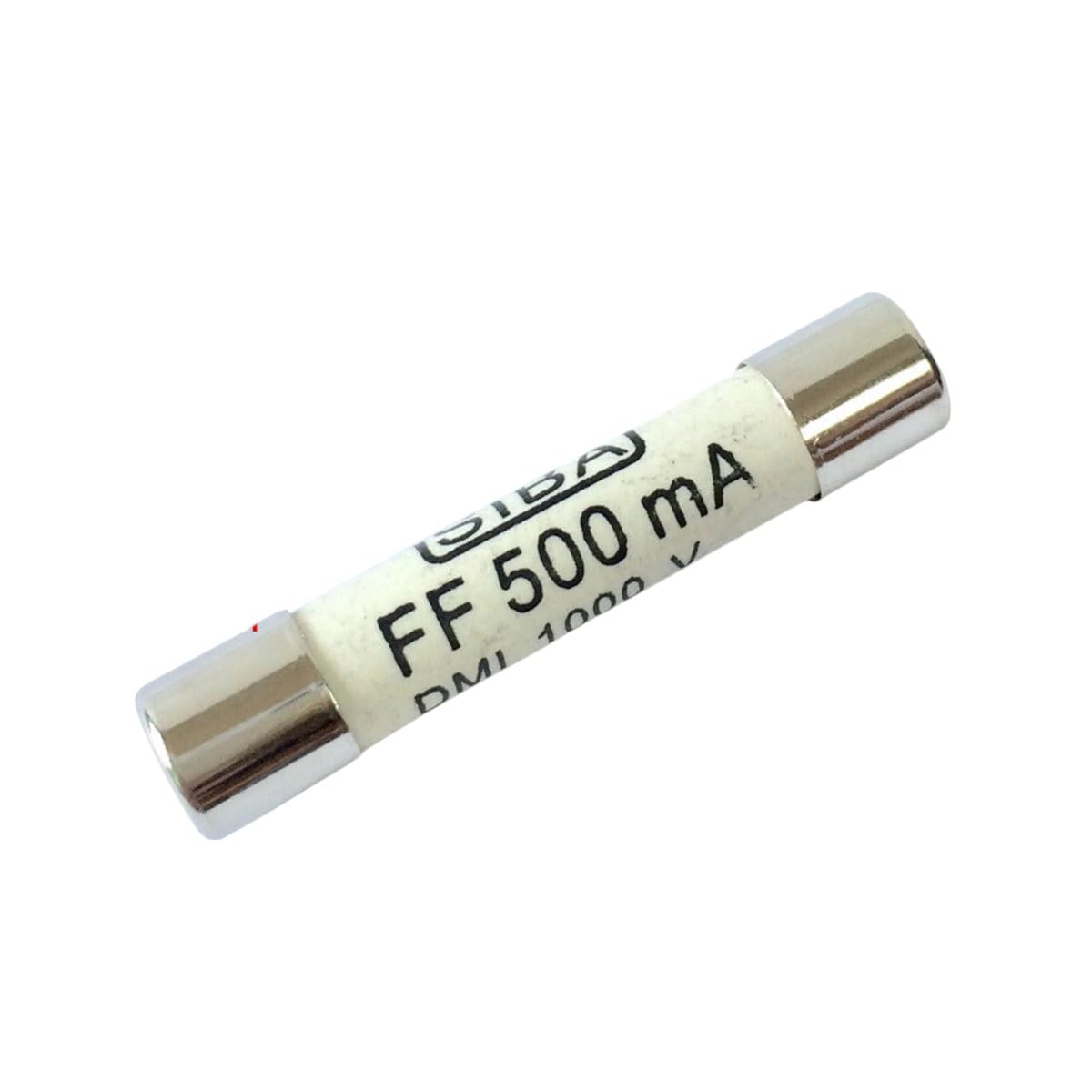 5Pcs New for Original Siba Dmi Fuse Ff 500Ma 1000V 30Ka Fast Blow Fast Acting Ceramic Fuse Tube 6.3X32Mm for Fluke F15B F17B F18B New 2026 High for Electronic Component, Precision