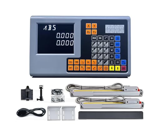 Kit de visualización digital de 2 ejes GCS906-2 con 2 escalas ópticas 5μm miniatura 1
