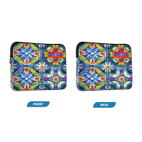 Funda para Laptop con Diseño Mexicano Talavera 13-14 Pulgadas miniatura 2