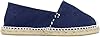 HECHO EN ESPAÑA - Esparto Classic Espadrilles - Canvas - Jute and Rubber Sole, navy, 5 UK #1