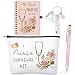 Fiada 4 Geschenke f&uuml;r Krankenschwestern Inspirierendes Dankesch&ouml;n Geschenk Mini Notizbuch Kugelschreiber Kosmetiktasche Schl&uuml;sselanh&auml;nger f&uuml;r Krankenschwestern f&uuml;r Medizinstudenten
