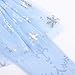 LX7 Toddler Girls Baby Footless Leggings Capri Pants with Ruffle Tutu Skirt Culotte Girls Bottoms Dress Snowflake Ice 2 Years Blue