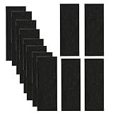 Delapan 12 Pack Charcoal Cat Litter Box Replacment Filter fits Nature's Miracle Oval Hooded Flip Top Litter Box Carbon Odor Filters