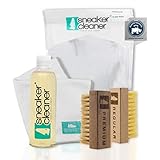 Juego de características: el set incluye un producto de limpieza especial, así como dos cepillos con mangos de madera natural para limpiar tus zapatos. El cepillo premium está diseñado para materiales delicados. Con el cepillo regular puedes limpiar superficies simples y materiales resistentes. También se encuentra un paño de microfibra resistente a la abrasión y absorbente, que contribuye a un acabado óptimo.