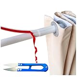Curtain Drapery Rod Tape Clear -30000FD