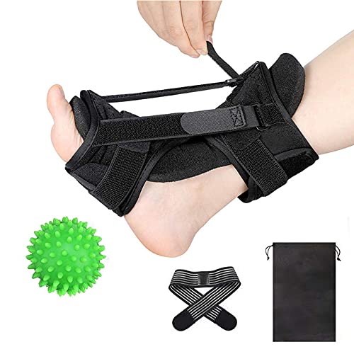 Plantar Fasciitis Night Splint, 2021 Upgraded Adjustable Plantar Fasciitis Relief Night Splints for Plantar Fasciitis, Foot Drop Ankle Pain, Tendonitis for Women,Men