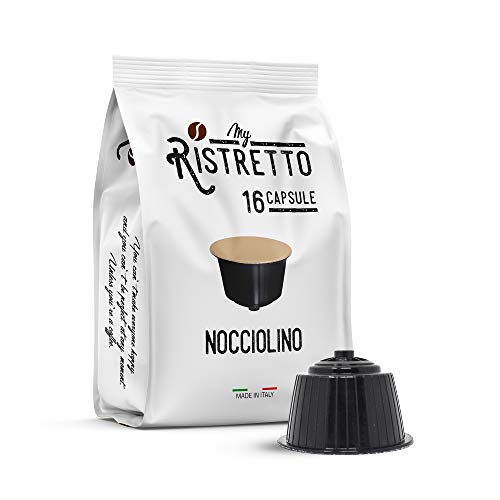 FRHOME - 48 Capsules Compatibles Nescafé Dolce Gusto - Noisette - MyRistretto