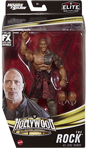 WWE Elite Collection Hollywood Series The Rock as Luke Hobbs Retail Exc