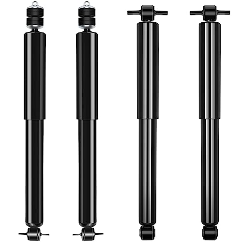 For Jeep (4pcs) AUTOMUTO Struts Full Shocks Absorbers Kits Fit for 1997 1998 1999 2000 2001 2002 2003 2004 2005 2006 for Jeep Wrangler 344435 32196 344403 32306