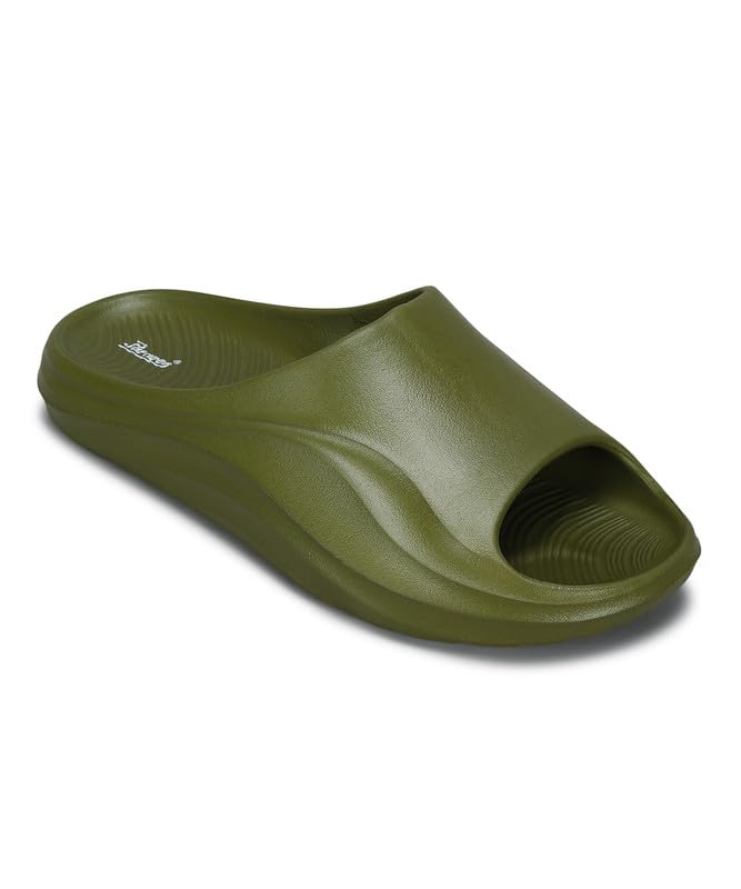 Image of PARAGON EVK10926G Men's Sliders | Trendy Sliders with Cushioned & Durable Sole Construction | Waterproof & Lightweight, Perfect for Everyday Casual Wear