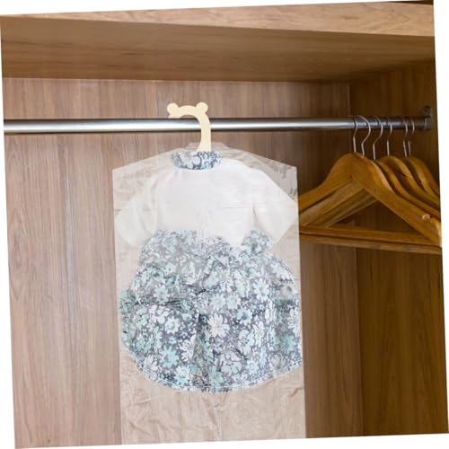 40pcs Clear Plastic Garment Bags for Clothes Dust Covers for Hanging Storage Clothes Protectors for Coats Suits Travel-friendly3