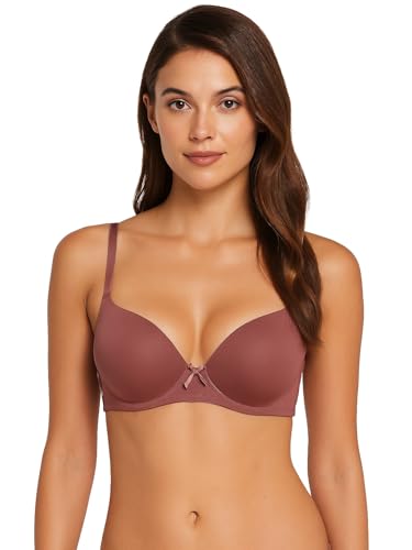 Image of Viola's Secret 6 Pack of Color Print T-Shirt Bras B Cup C Cup and D Cup