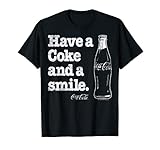 Coca-Cola Coke And A Smile Vintage Faded Graphic T-Shirt