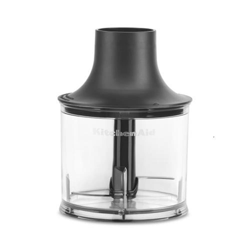 KitchenAid Batidora de Mano Clásica, Velocidad Variable 8250–11600 RPM, Mezcla, Tritura, Emulsiona y Espuma, Brazo y Protector Extraíbles, Vaso 700ml sin BPA, Diseño Ligero, Onyx Black