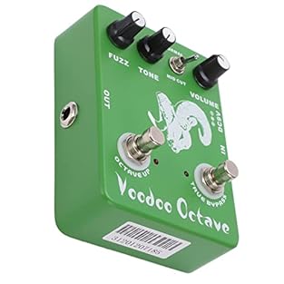 [Comfortable setting] Easy control over sound and volume with control buttons. [Transparent Ton] True bypass design minimizes the loss of sound for optimal sound quality. [Compact size] slim green finish with LED indicator in a portable design. [Octa...