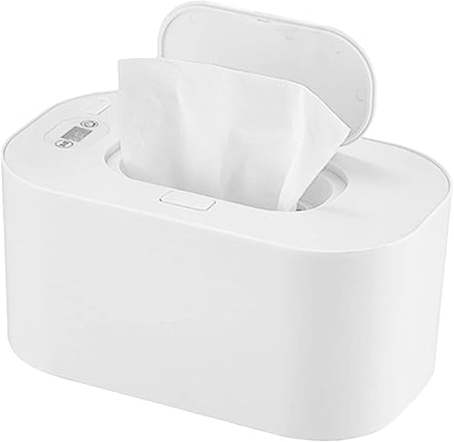 Calentador USB para bebés dispensador de toallitas húmedas para bebés 3 modos de temperatura calentamiento general uniforme silencio calentador de