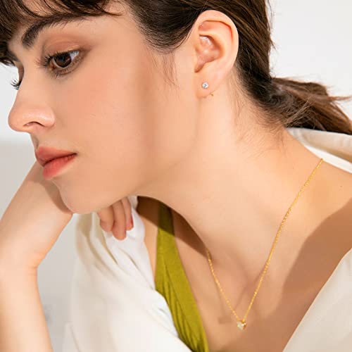 925 Sterling Silver Small Huggie Half Hoop Earrings for Women4