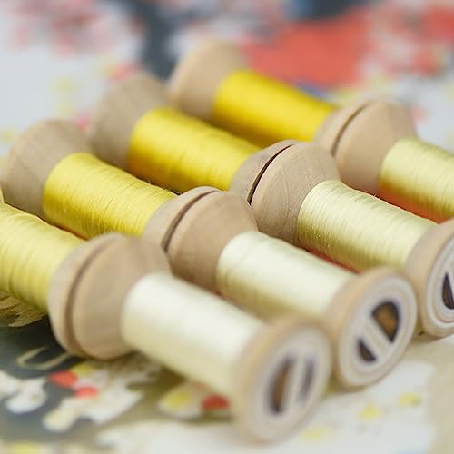 Image of Natural 100% Mulberry Handmade Embroidery Silk Thread Silk Floss (75)