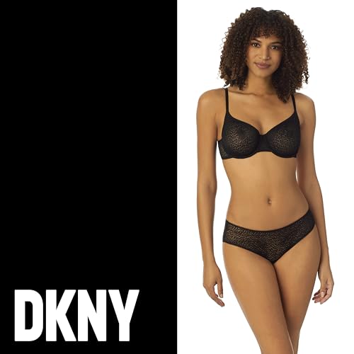 Image of DKNY Modern Lace Unlined Demi Bra