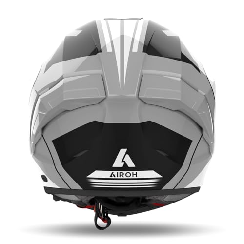 AIROH MATRYX THRON WHITE GLOSS M casque intégral blanc brillant