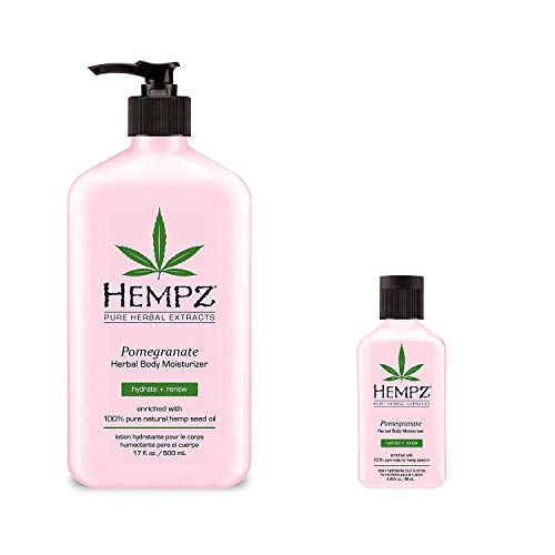 Hempz Herbal Body Moisturizer, Pomegranate