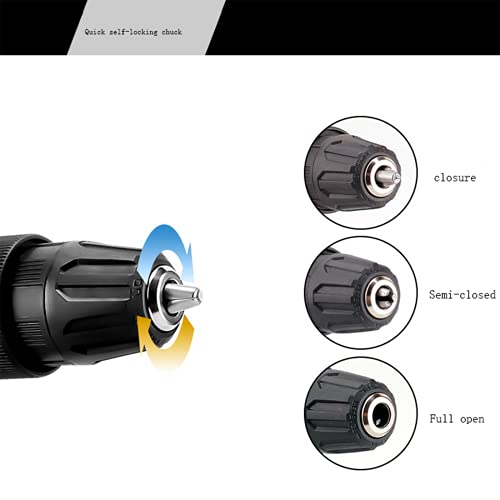 SXTYMV Bohrhammer Schlagbohrmaschine Abbruchhammer36-V-Handbohrmaschine Elektroschrauber Schraubendreher… – Bild 6
