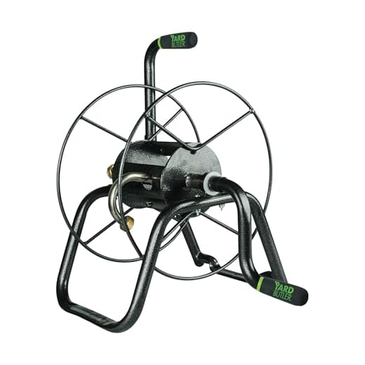 Compact and Versatile Garden Hose Reel