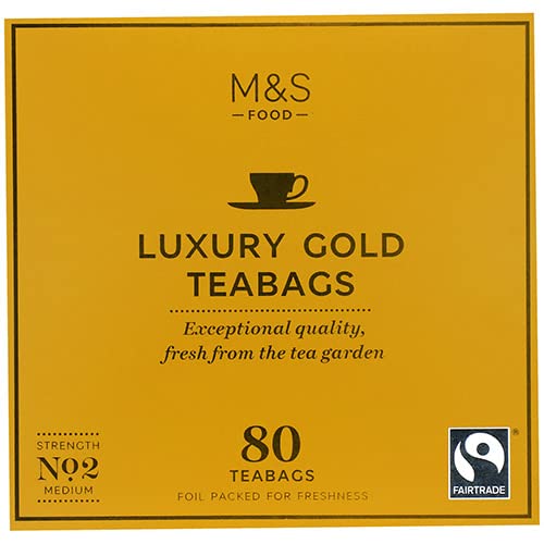Marks and Spencer Luxury Gold 80 Teabags 250g