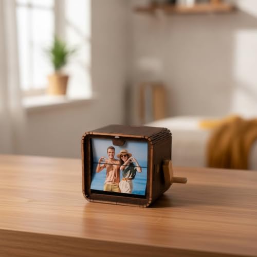 Caja musical con portafotos para revivir momentos inolvidables en pareja 5