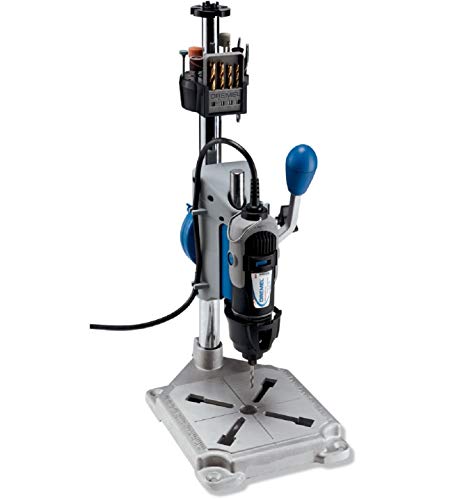 Support perceuse à colonne Dremel 220 résout vos micro-perçages difficiles avec mandrin 4486