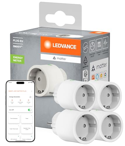 LEDVANCE SMART+ Indoor Plug, enchufe inteligente con Matter over ...
