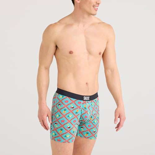 SAXX Underwear Co. Men's Ultra Super Soft Boxer Brief Fly, Core3