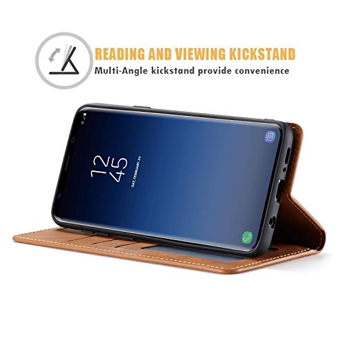 Housse Samsung S9 marron idéale pour visionner vos vidéos