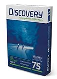 75 g/m² Discovery – Papel A4 75 g color blanco alta blanca