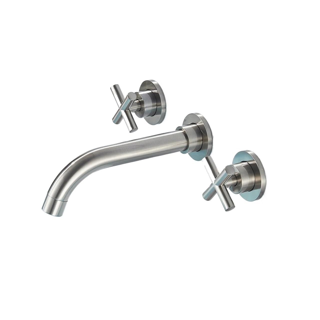 Naqzrxpml Color4 Wall Mounted Basin Faucet Hot Cold Water Mixer Tap Bathtub Shower Multicolor(Color4)