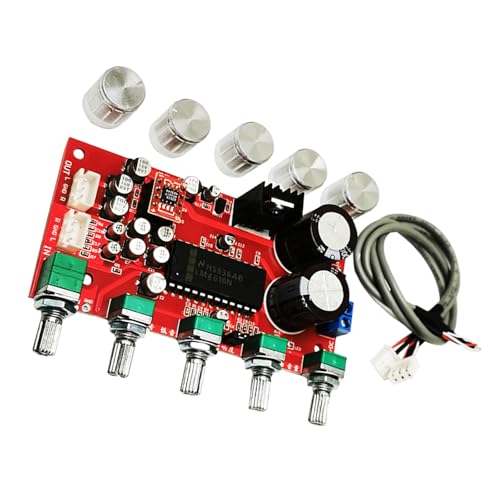 LM4610 Tone Preamp Scheda Bilancia dei Volumi Regolazione Controllo Amplificatore Potenza Sostituzione
