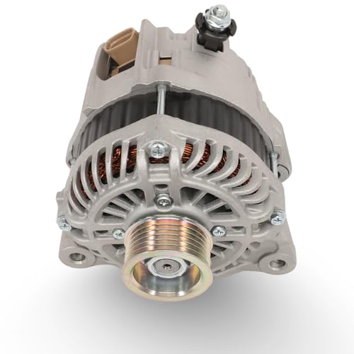 Image of Alternator Compatible with Mazda 3 2014-2018 L4 2.0L 2.5L, 6 2014-2021 L4 2.5L, CX-5 2013-2019 L4 2.0L 2.5L 12V 100A 6PK 6-Groove Pulley Clockwise PE0118300 A005TL0491 20288N