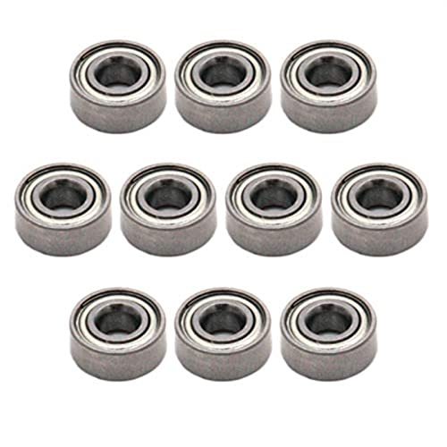 Rodamientos MR104-2RS de 4x10x4 mm con sellado de goma azul paquete de 10 unidades