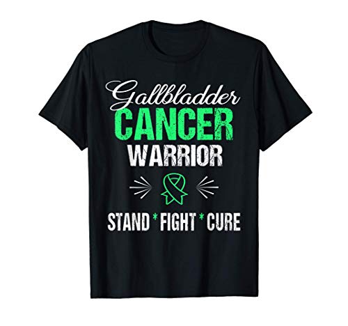 Gallbladder Cancer Awareness Warrior Survivor TShirt Camiseta
